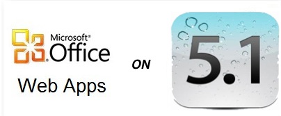Office Web Apps on iOS 5.1